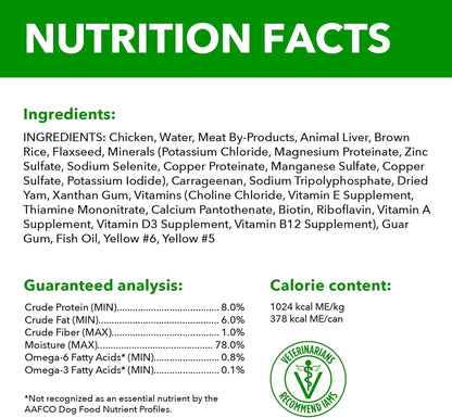 IAMS Proactive Health Adult Wet Dog Food Classic Ground with Chicken and Rice, 13 oz. Cans (6 Count, Pack of 1)