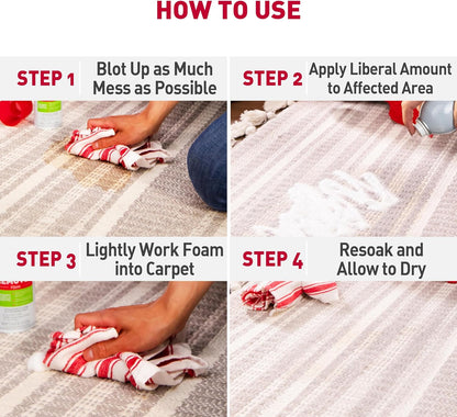 Nature's Miracle Stain & Odor Remover Foaming Aerosol For Cats, 17.5 Oz