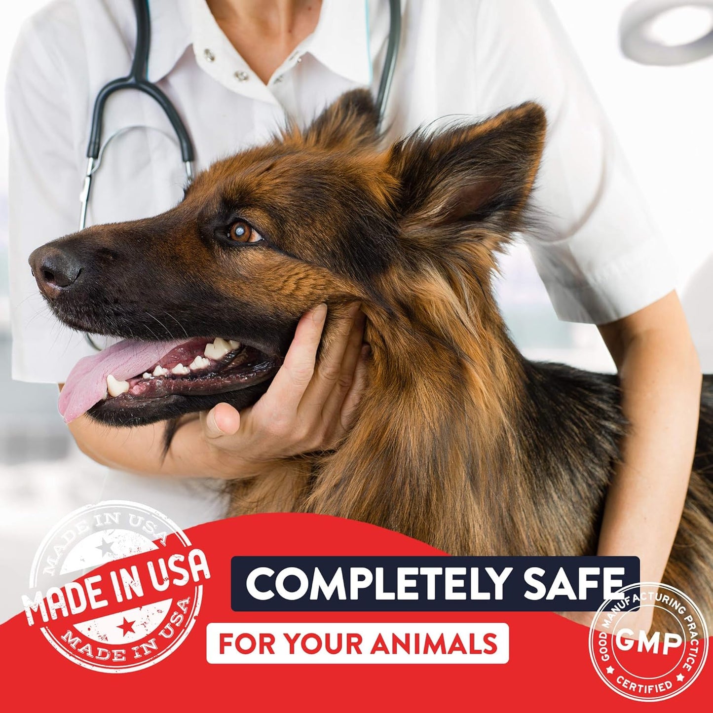 Digestive Enzymes Prebiotics & Pet Probiotics for Dogs Powder, Cat, Rabbit, & Dog Probiotics for Yeast, Itchy Skin, and Itchy Ears, 3.2 Ounces