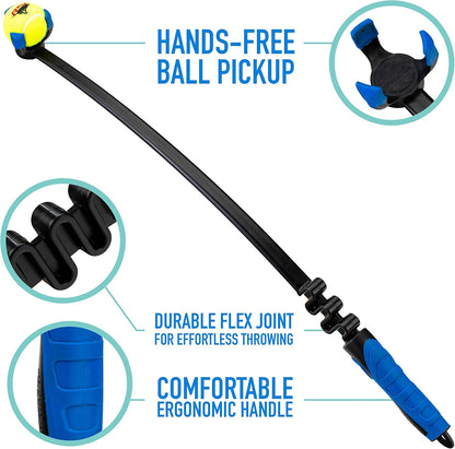 Franklin Pet Supply Co. Mini Tennis Ball Launcher for Dogs - RSF Mini Tennis Ball Thrower for Fetch + Active Play - Perfect Toy for Small Dogs