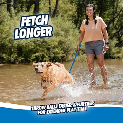 Chuckit! Dog Ball Launcher - Sport 12" with Medium (2.5"), Dog Fetch Ball Thrower, For Dogs 20-60 Pounds, Made in USA