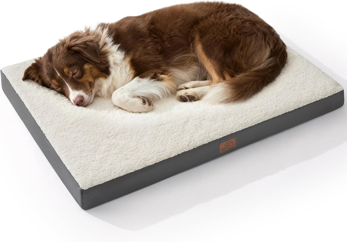 Bedsure Dog Beds with LESURE Dog Birthday Cake Toy