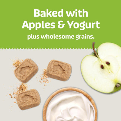 Blue Buffalo Health Bars Mini Crunchy Dog Biscuits, Oven-Baked with Natural Ingredients, Apples & Yogurt, 16-oz Bag