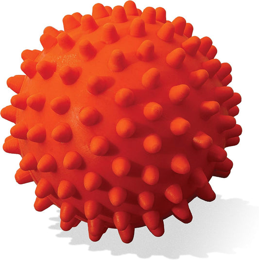 Franklin Pet Supply Co. Ready Set Fetch All Weather Ball - Launcher Ball - Slobber and Water Resistant,Orange
