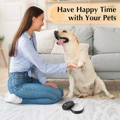 All-Natural Lick Safe Dog Paw Balm for Dogs & Cats | 2 Pack Dog Paw Pad Balm Paw Protector, Moisturizer & Soother for Dry Cracked Paws & Noses | Snout Soother for Dogs (1.23oz*2)