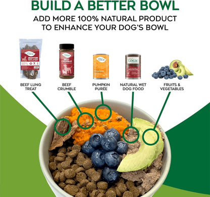 NATURE'S LOGIC Pure Naturals™ 100% Natural Grain-Free Beef Recipe Synthetic-Free Dry Dog Food, 24 lbs