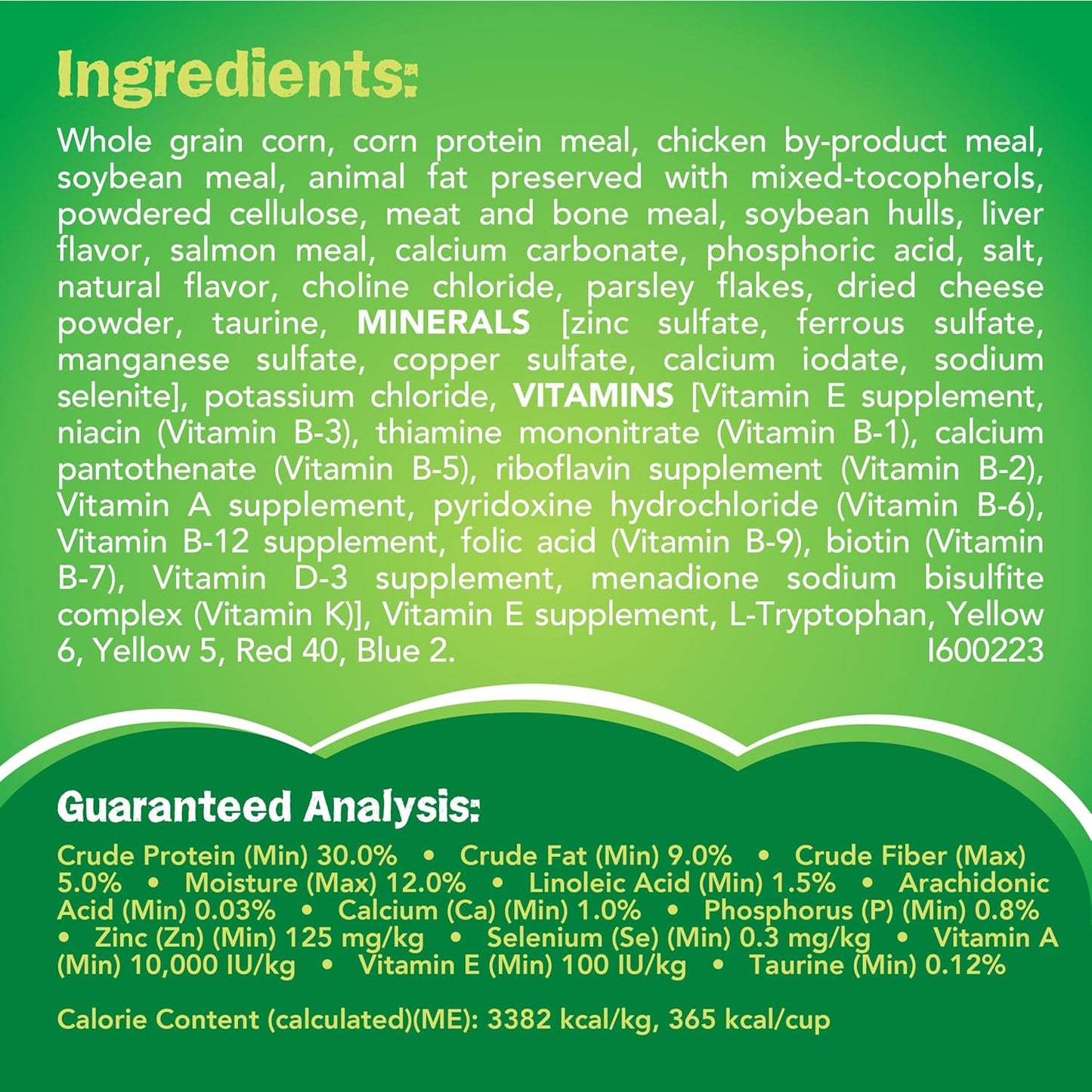 Purina Friskies Dry Cat Food Indoor Delights Flavors of Chicken, Salmon, Peas, and Carrots - (Pack of 4) 3.15 lb. Bags