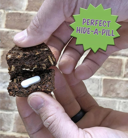 Horse Treats - 5 lb Pail - Effortlessly Give Medications with Our Soft Baked Treats - Training Treats are The Perfect Motivator - No Additives or Preservatives Handles May Vary