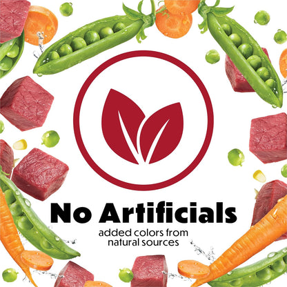 Purina Beneful Incredibites With Farm-Raised Beef Natural Small Breed Dry Dog Food With Added Vitamins, Minerals and Nutrients - (Pack of 4) 3.5 lb. Bags