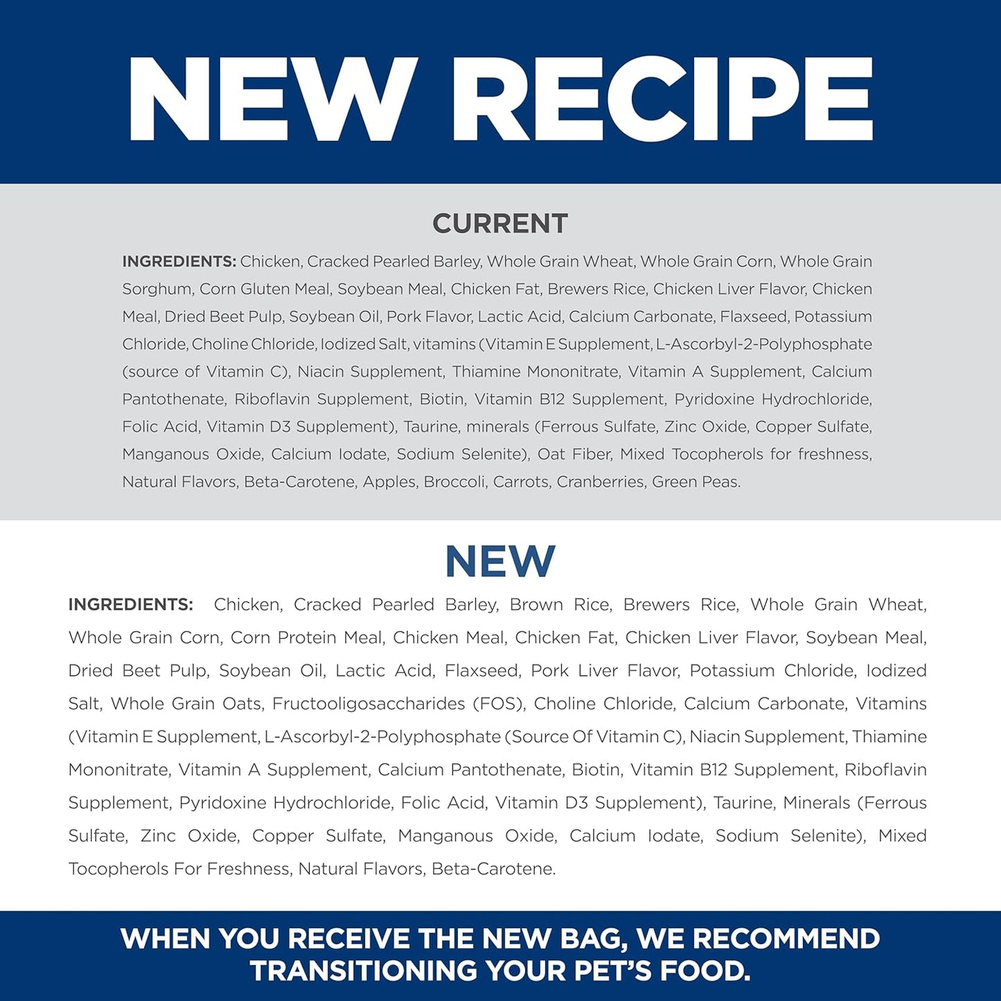 Hill's Science Diet Large Breed Adult Dry Dog Food 1-5, Quality Protein for Joint Support & Lean Muscles, Chicken & Barley, 35 lb. Bag