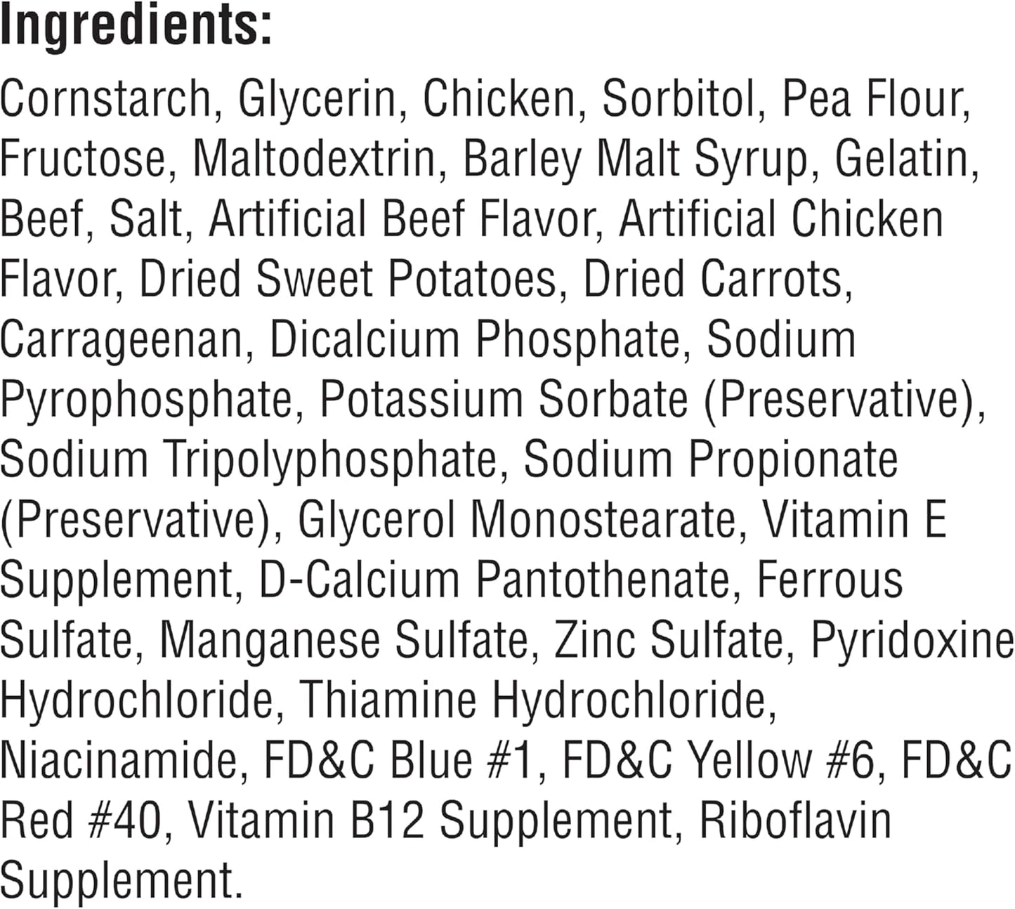 SmartBones Medium Chews With Real Beef 4 Count, Rawhide-Free Chews For Dogs