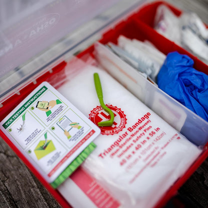 TickCheck Tick Remover Value 3 Pack - Tick Remover Tools + Tick Identification Card - for Humans, Dogs & Cats (1 Set)