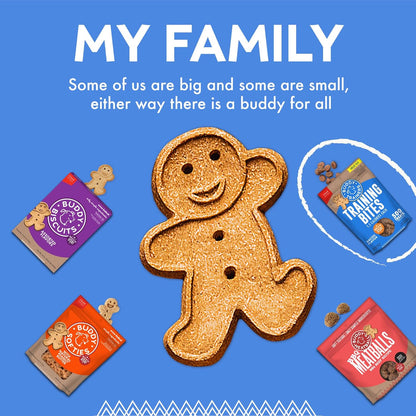 Buddy Biscuits Trainers 10 Oz. Pouch of Training Bites Soft & Chewy Dog Treats Made with Bacon Flavor