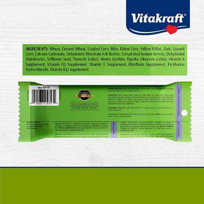 Vitakraft Crunch Sticks Rabbit Treat - Carrot and Honey - Rabbit Chew Sticks (Wild Berry & Honey)