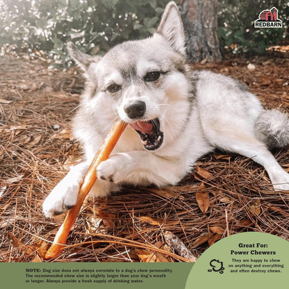 Redbarn Pet Products All-Natural Small 6" Beef Collagen Sticks for Dogs - Long Lasting Low-Odor Alternative to Traditional Rawhide & Bully Sticks - Supports Healthy Joints, Skin, & Coat - 5 Pack