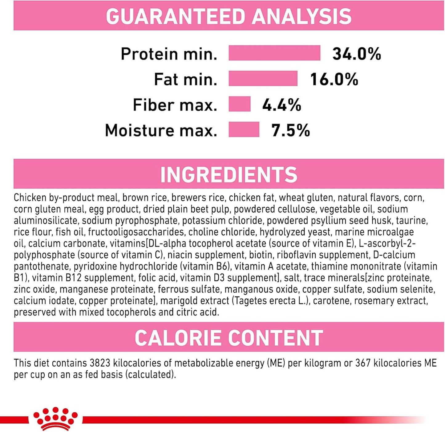 Royal Canin Feline Health Nutrition Kitten Dry Cat Food, 7 lb Bag