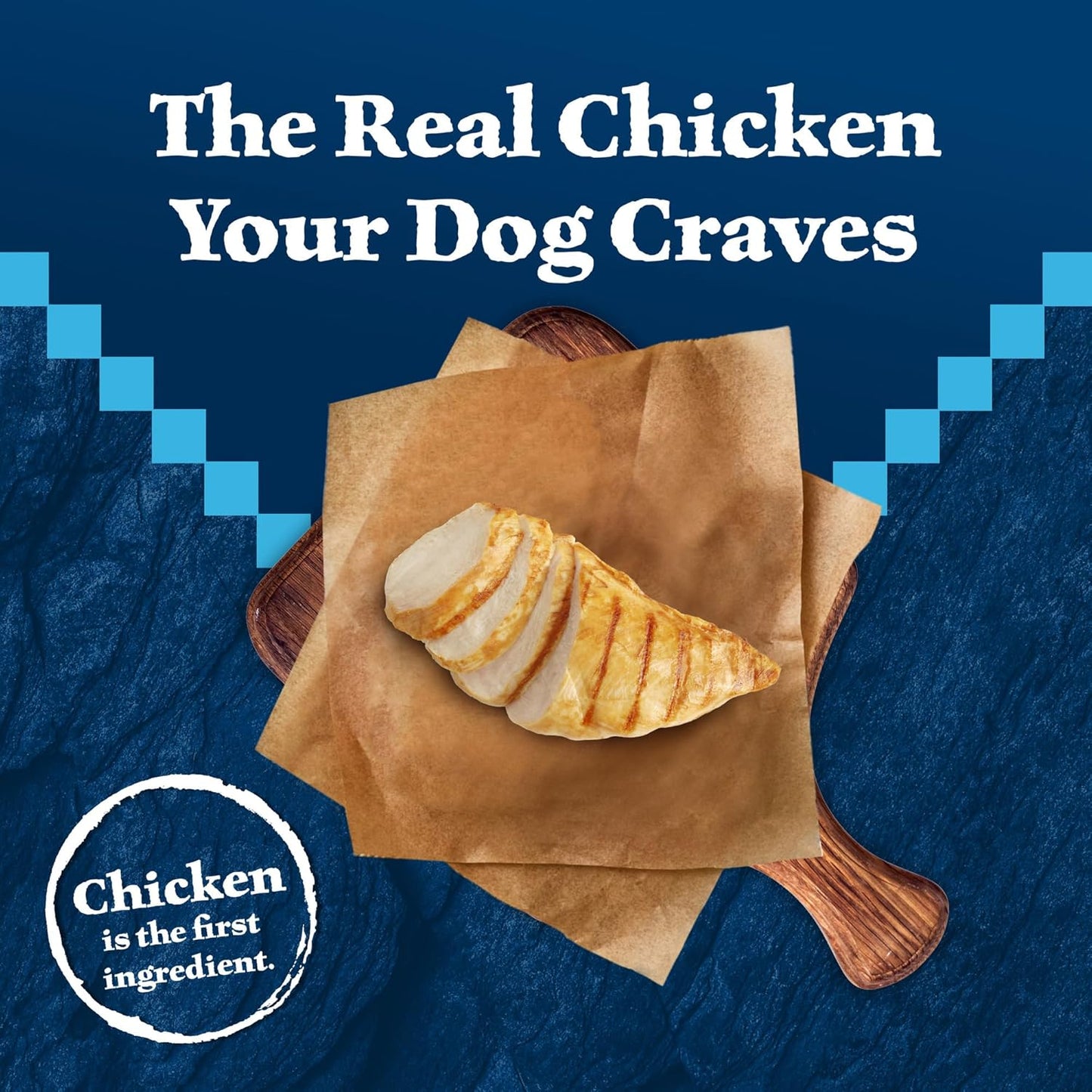 Blue Buffalo Wilderness Natural High-Protein Dry Food for Adult Dogs, Chicken Recipe, 13-lb. Bag