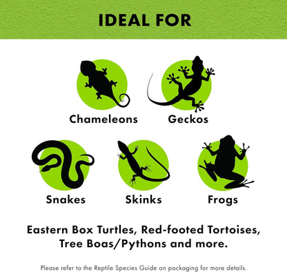 Zilla Reptile Terrarium Bedding Substrate Bark Blend, 8 Quart
