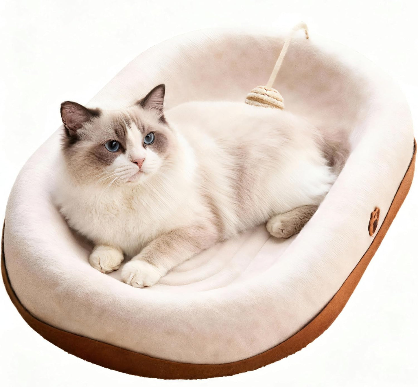 Large 2-in-1 Cat Scratcher and Bed, Wear-Resistant Felt Material, Suitable for Cats and Large Cats, Effectively Protects Your Couch and Furniture.