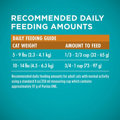 Purina ONE Natural Dry Cat Food, Tender Selects Blend With Real Chicken - 7 lb. Bag