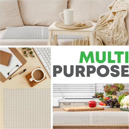 Petfolio 12 Pack Scat Mat for Cats - 16 x 13 Inch Cat Spike Mat with 1 Inch Spike is A Perfect Pet Training Mat Device for Cat Repellent Indoor & Outdoor to Deter Cats & Other Animals for All Seasons