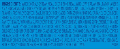 Kibbles ‘n Bits Mini Bits Small Breed Dry Dog Food, Savory Bacon & Steak Flavor for Adult Dogs, 3.5 lb. Bag