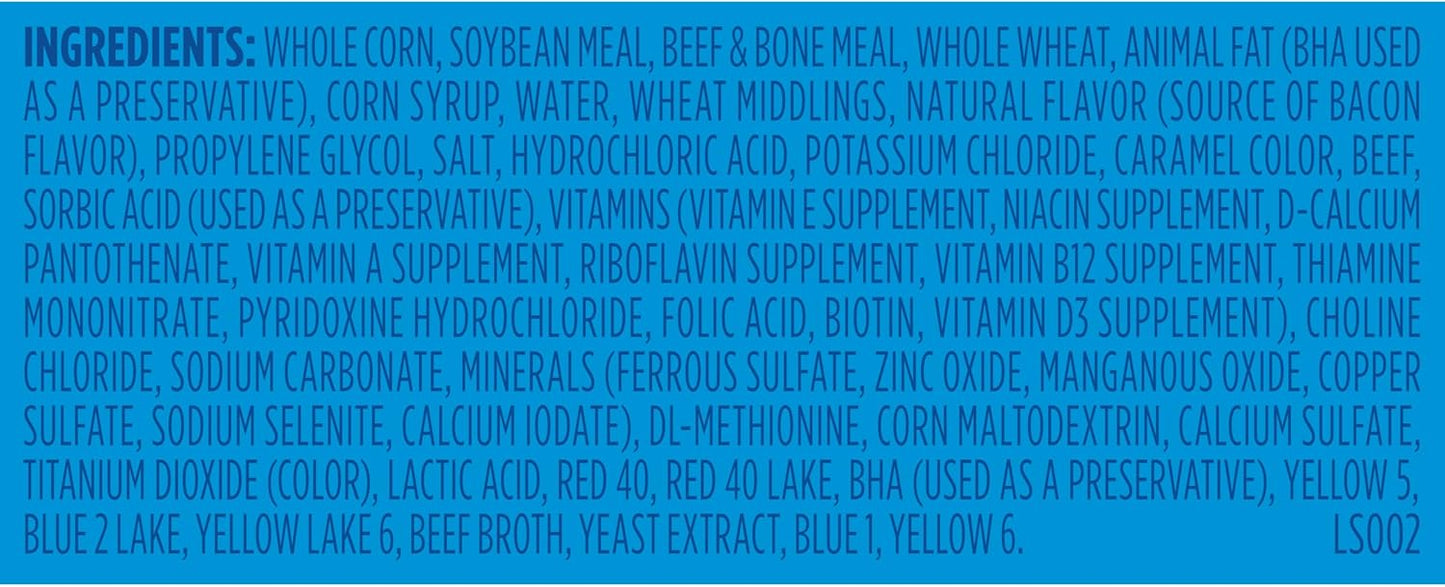 Kibbles ‘n Bits Mini Bits Small Breed Dry Dog Food, Savory Bacon & Steak Flavor for Adult Dogs, 3.5 lb. Bag