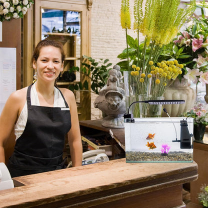 Gadpiparty Artificial Plastic Coral Plant Aquarium Fish Tank Decoration Red Emulation Plastic Fish Tank Plant Ornament for Aquatic Pets Aquarium Decor