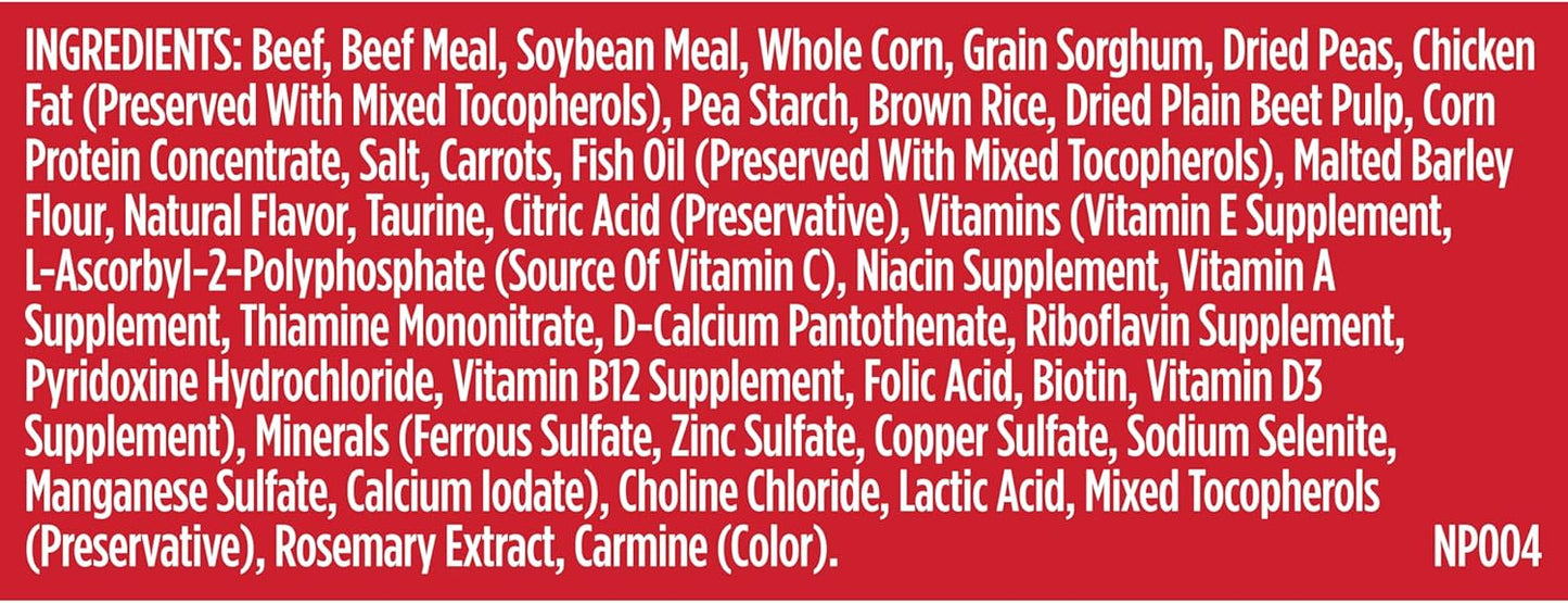 Nutrish Real Beef, Pea & Brown Rice Recipe Whole Health Blend Dry Dog Food, 14 lb. Bag, Packaging May Vary (Rachael Ray)