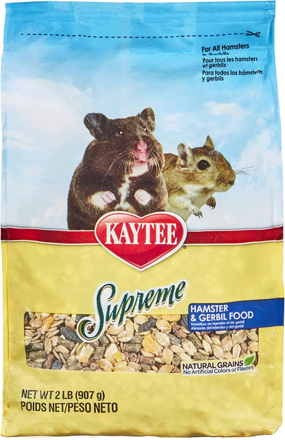 Kaytee Supreme Hamster & Gerbil Food, 2 Lb