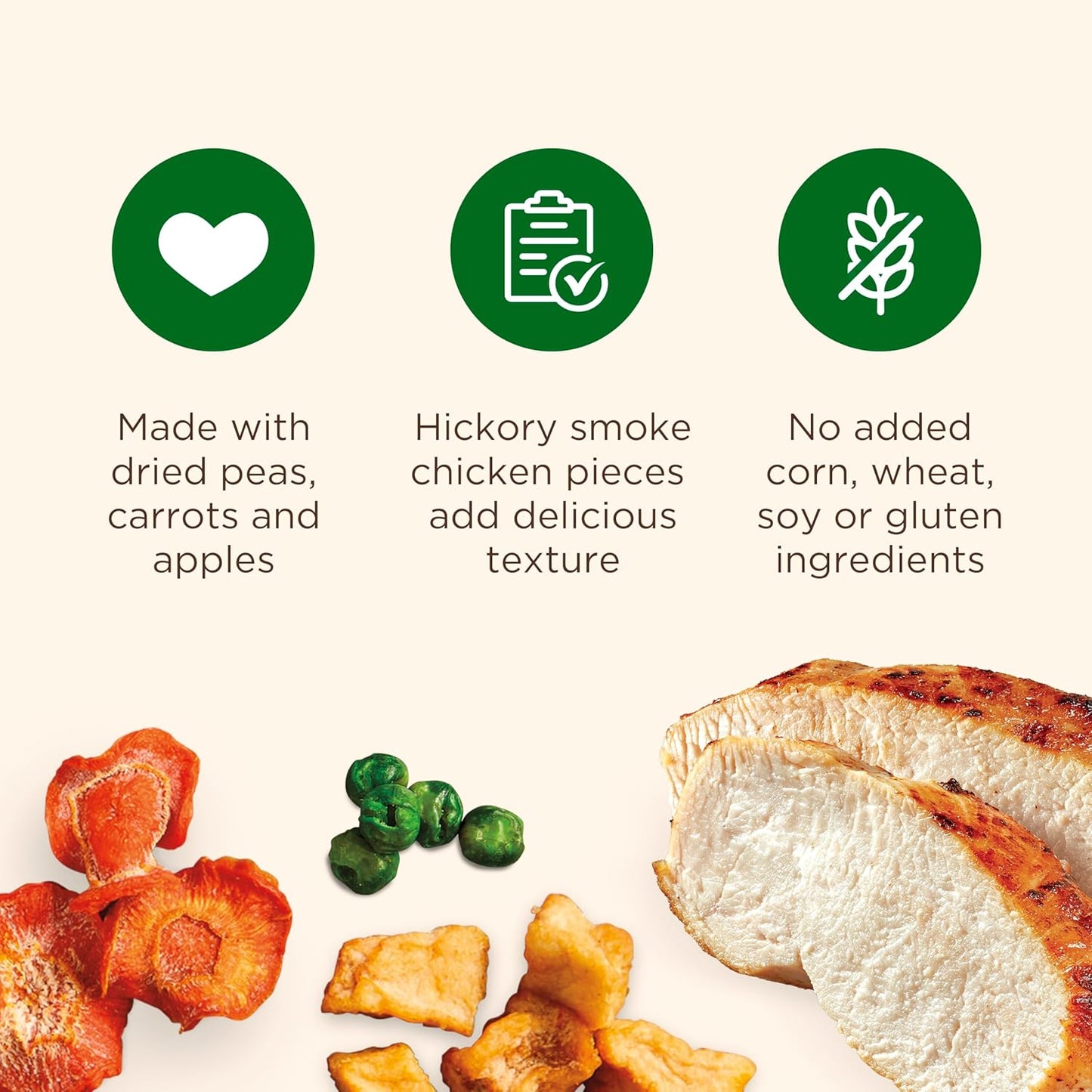 Nutrish Dish Chicken & Brown Rice Recipe with Veggie & Fruit Blend Dry Dog Food, 11.5 lb. Bag, Packaging May Vary (Rachael Ray)