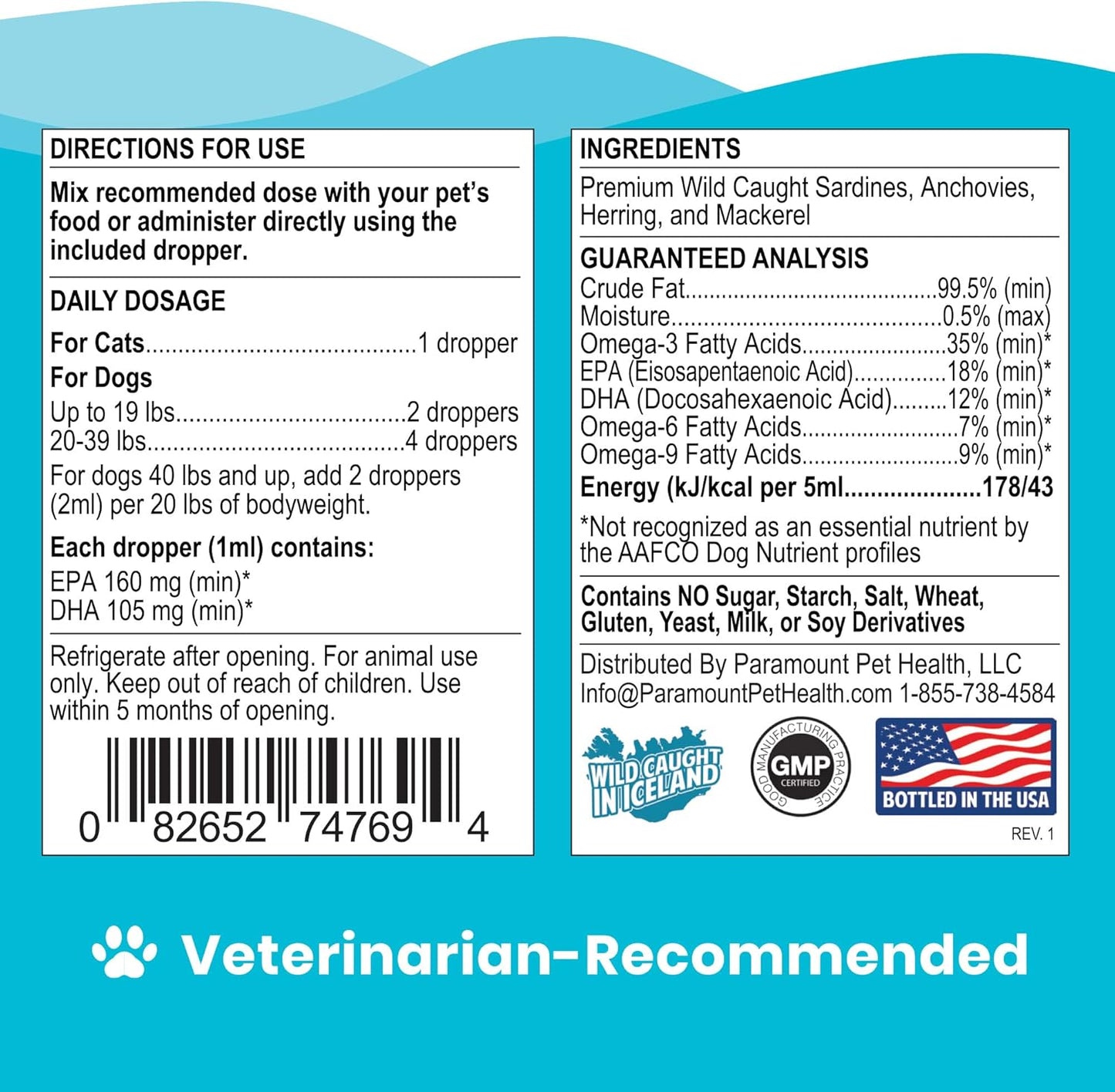 Cat Glucosamine and Omega 3 Fish Oil Bundle