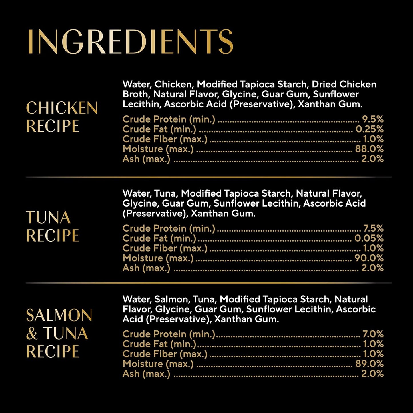 Sheba Bisque Lickable Cat Treats & Cat Food Toppers, Chicken, Tuna and Salmon Recipes, 1.4 oz. Bowls, 24 Count