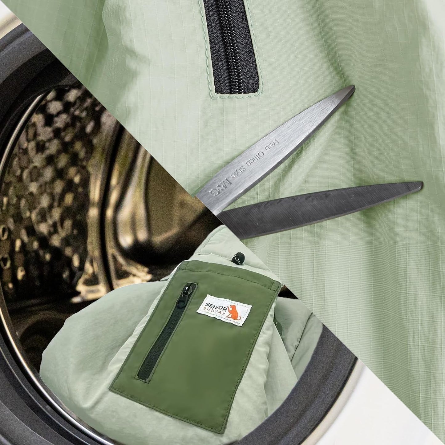 Dog Carrier Sling,Dog Carriers for Small Dogs & Cats Up to 20 lbs,Puppy Carrying Backpack Pet Purse with Pockets,Adjustable Shoulder Strap,Hands Free for Travel (Army-Green)