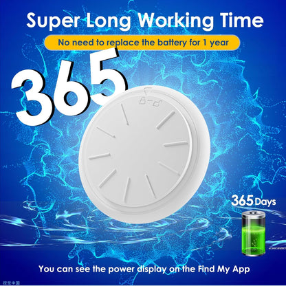 Cat GPS Tracker, Smart Cat GPS Tracker Compatible with Apple Find My App (Only iOS), No Monthly Fee, Waterproof, Breakaway Collar Included