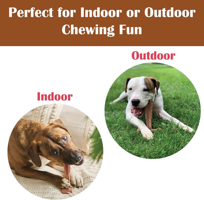 SPOT Bam-Bones Plus T Bone – Bamboo Fiber & Nylon Dog Chew Toy for Moderate to Aggressive Chewers, Durable Long Lasting & Non-Splintering, Beef Flavor Toy for Adult Dogs & Puppies Under 60 lbs, 6 in