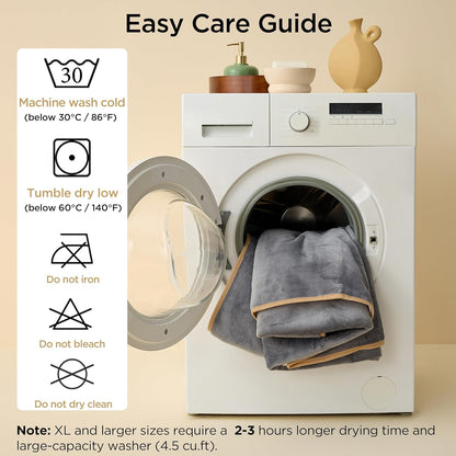 Bedsure Waterproof Dog Blankets for Small Dogs - Small Cat Blanket Washable for Couch Protection, Sherpa Fleece Puppy Blanket, Soft Plush Reversible Throw Furniture Protector, 25"X35", Grey