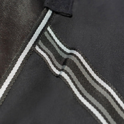 Equinavia Fryd 100% Cotton Stable Blanket for Horses | No Fill - Black - 74 in