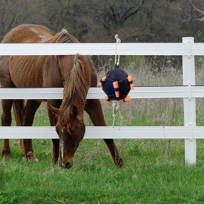 Horse Carrot Feeding Ball Toy Horse Treat Ball Carrot Feeder Balls Toy Slow Feed Carrots Feeder Treat Dispensing Tool Funny Stress Reliever for Feeding Cattle Sheep Farm Goat
