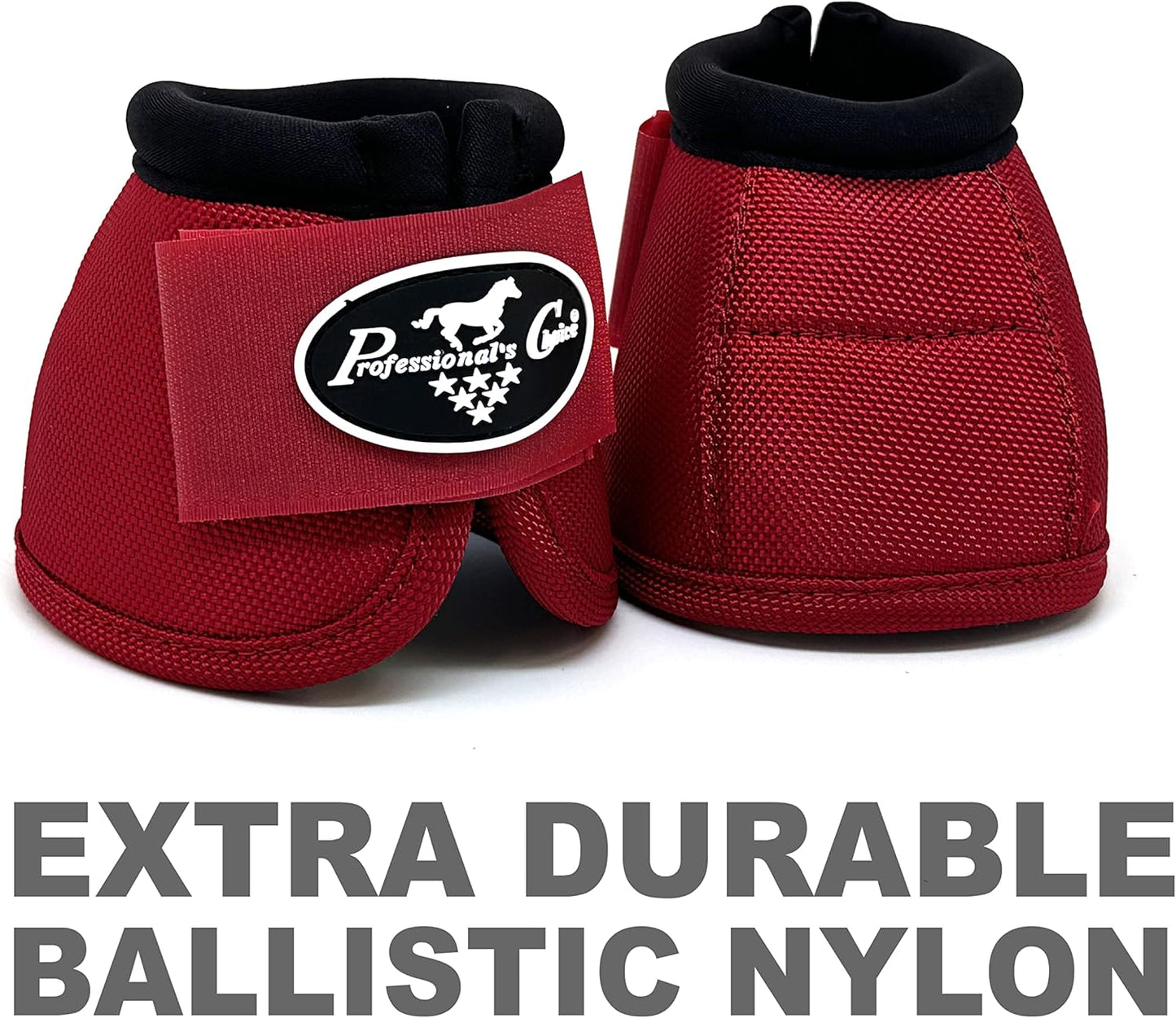 Professional's Choice Horse Equine Overreach Ballistic Bell Boots Navy Blue