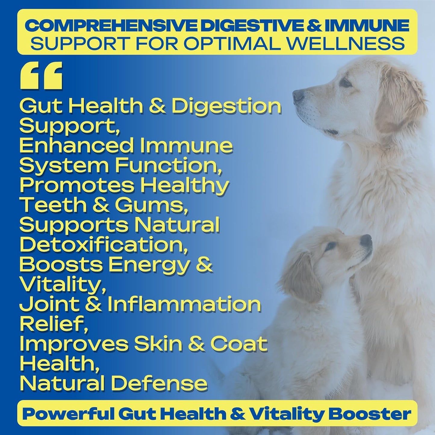 No Poo Chews for Dogs – Stop Stool Eating with Coprophagia Deterrent – Probiotic & Enzyme Soft Chews – Digestive & Breath Support – 120 Bacon-Flavored Chews