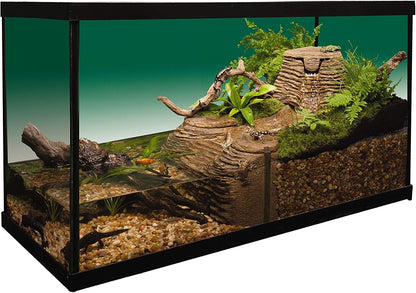 TetraFauna Viqaquarium, All-In-One Terrarium And aquarium, Ideal For Aquatic Reptiles And Amphibians