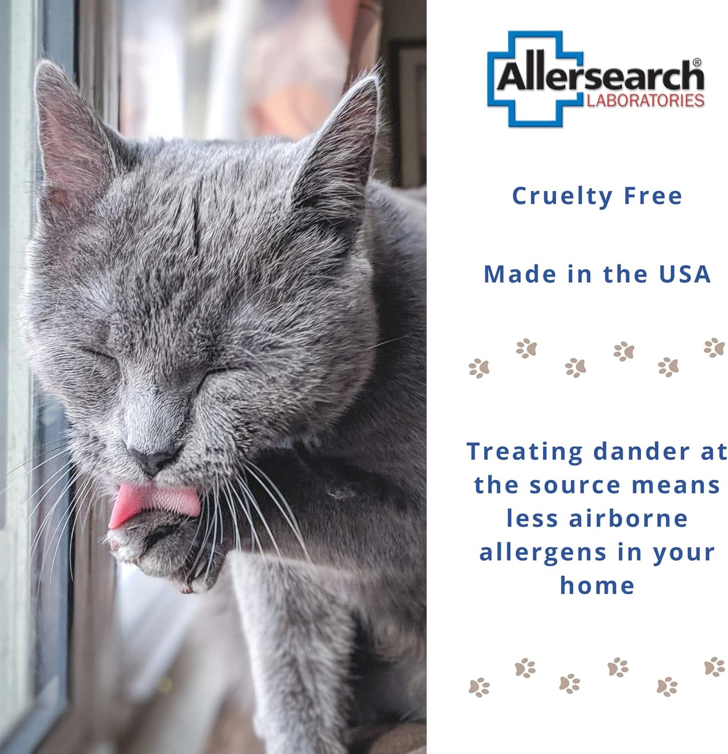 Allersearch DanderLess Dander Removing Spray for Cats