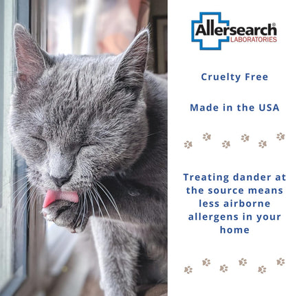 Allersearch DanderLess Dander Removing Spray for Cats