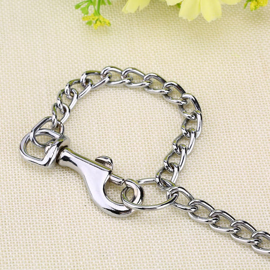 Acouto Double Dog Leash Coupler - Stainless Double Coupler 2 Way Leash Two Pet Dogs Walking - No Walking - Pet SuppliesDogsCollars, Harnesses & LeashesLeashesDouble Leashes