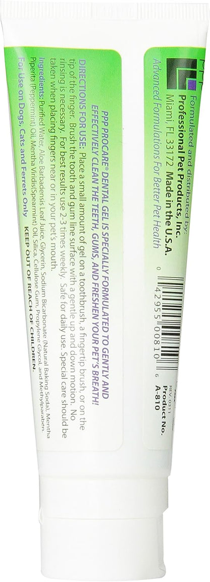 PPP Pet Pro-Care Dental Gel, 4-Ounce