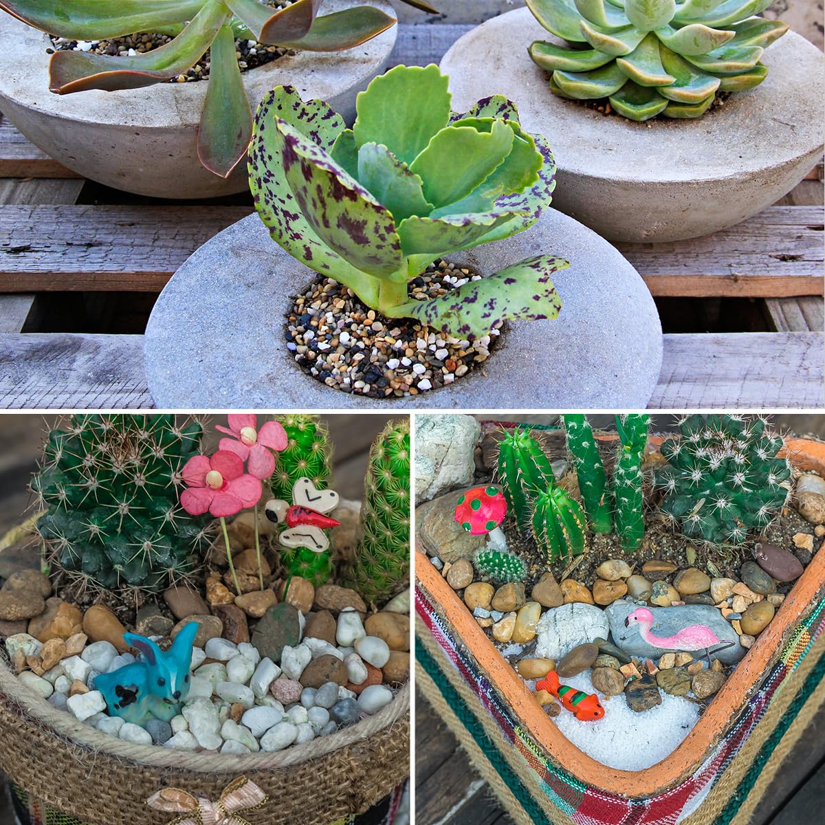 5LB Aquarium Gravel, 1/4" Pea Gravel for Fish Tank, Small River Rocks for Garden Decoration, Landscaping, Vase Filling, Flower Pot Paving(4-8MM)