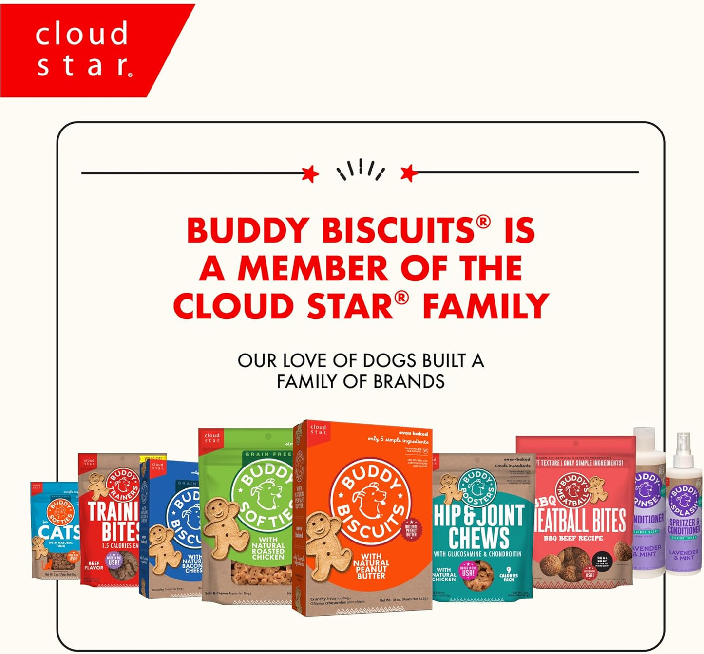 Buddy Biscuits 3 oz Pouch of Grain Free Soft & Chewy Cat Treats Made with Natural Tender Chicken