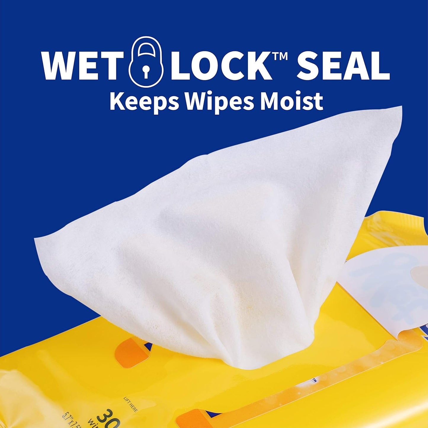 Wet Ones for Pets Deodorizing Multi-Purpose Dog Wipes with Baking Soda Dog Deodorizing Wipes for All Dogs in Tropical Splash Scent, Wipes with Wet Lock Seal Pouch Dog Wipes(Pack of 2,30 Count)