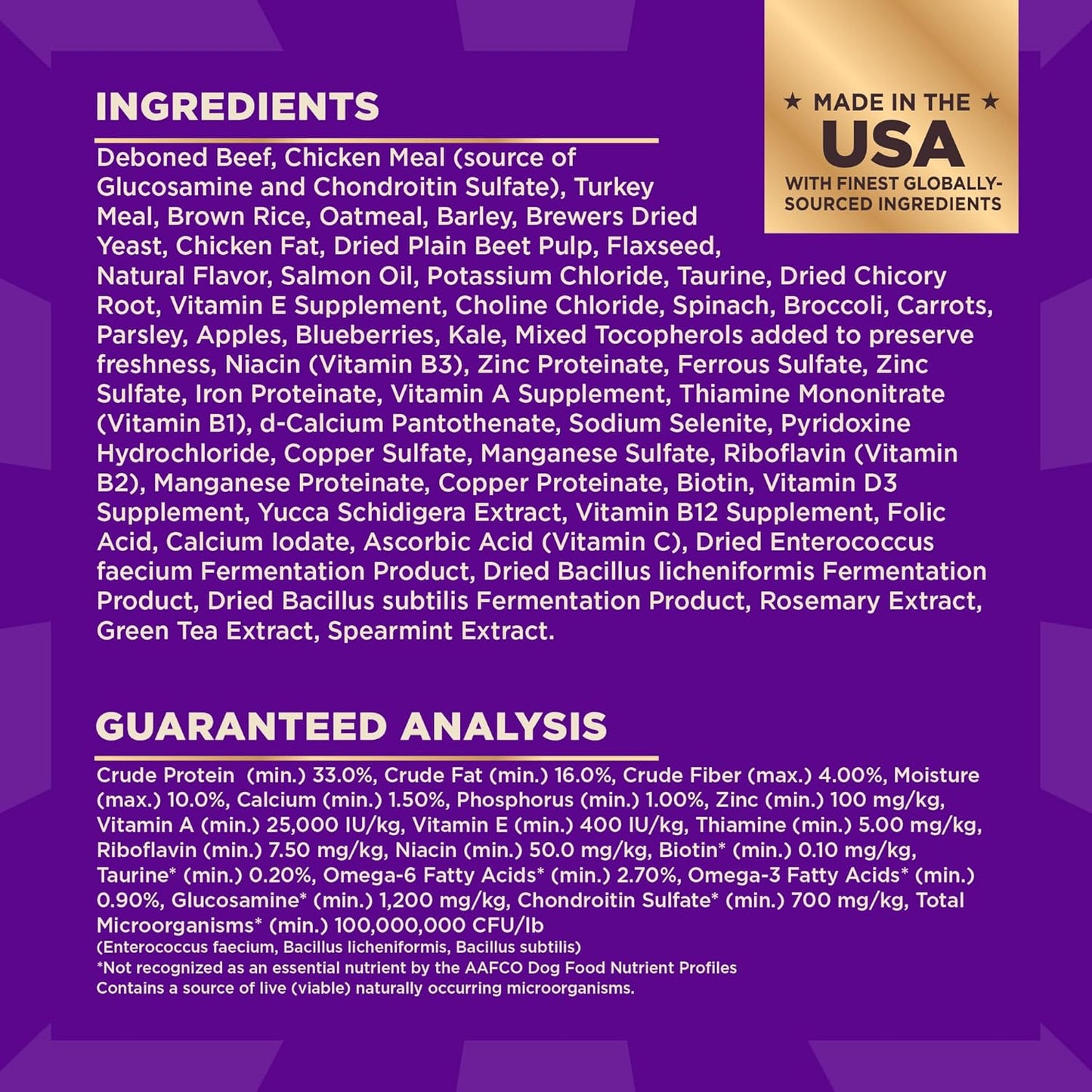 Wellness CORE+ Dry Dog Food with Freeze Dried Pieces, Wholesome Grains, High Protein, Natural, Beef & Barley Recipe, (4-Pound Bag)